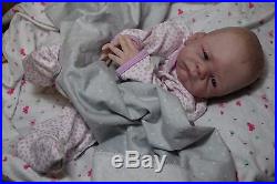 CUSTOM MADE NEWBORN! Reborn ooak fake baby life like vinyl art ARTIST doll