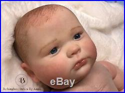 CUSTOM ORDER Reborn Boy Art Doll Baby Joseph 24 Lifelike, Realborn