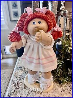 Cabbage Patch Kid-Triple Hong Kong- Paci Face-Fabulous Condition-1983
