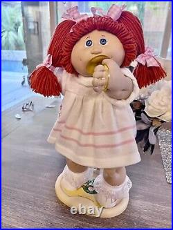 Cabbage Patch Kid-Triple Hong Kong- Paci Face-Fabulous Condition-1983