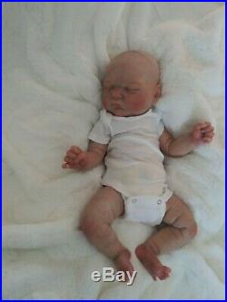 Cassie Brace Ramsey Reborn Sleeping Baby Doll 18 Tall