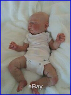 Cassie Brace Ramsey Reborn Sleeping Baby Doll 18 Tall