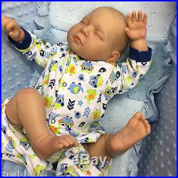 Cherish Dolls Childrens Reborn Doll Real Baby Boy Justin Realistic 22 Newborn
