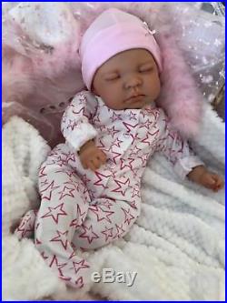 Cherish Dolls Childs Reborn Starter Baby Kitty 18 2lb 2oz New Uk Sleeping