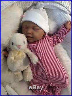 Cherish Dolls Childs Reborn Starter Baby Minnie 18 2lb 2oz New Uk Sleeping