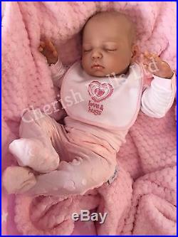 Cherish Dolls New Reborn Baby Lulu Fake Babies Realistic 18 Real Lifelike Child
