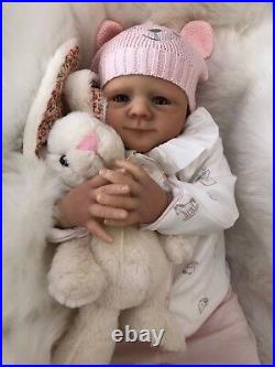 Cherish Dolls Reborn Doll Cheap Baby Girl Elsie Realistic 18 Lifelike Uk