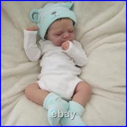 Cherished 18-Inch Silicone Baby Girl Doll with Realistic Features & Accessories