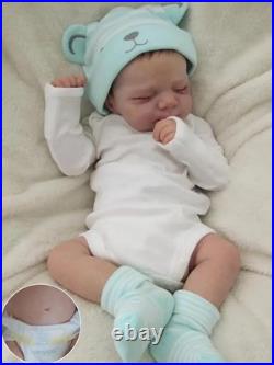 Cherished 18-Inch Silicone Baby Girl Doll with Realistic Features & Accessories