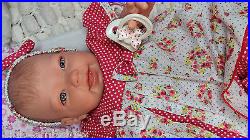 Child Friendly Ce Tested New Reborn Realistic Newborn Doll Blue Eyed Baby Girl