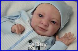 Complete Reborn Realborn JOSEPH ooak lifelike Baby vinyl art ARTIST doll NEW