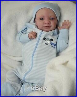 Complete Reborn Realborn JOSEPH ooak lifelike Baby vinyl art ARTIST doll NEW