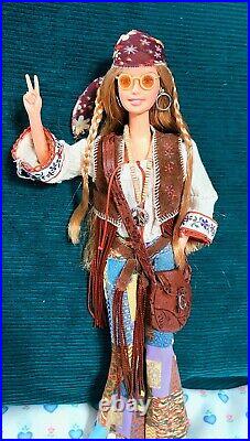 Cool 70s Peace and Love Barbie by Mattel