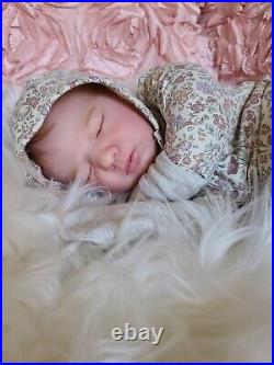 Cuddle Reborn Baby Logan Asleep