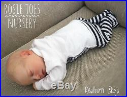 Custom Reborn Baby Doll Realborn Skya Asleep