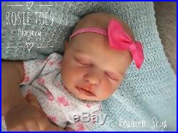 Custom Reborn Baby Doll Realborn Skya Asleep