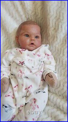 Custom Reborn Doll Maria's First Cry Baby Girl Reborn Hearts Nursery