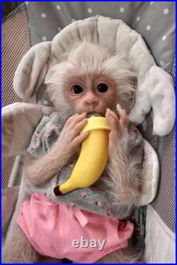 Custom Silicone Monkey Snowflake by Sherry Bowden Realistic