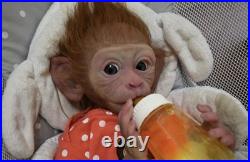 Custom Silicone Monkey Snowflake by Sherry Bowden Realistic