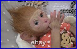 Custom Silicone Monkey Snowflake by Sherry Bowden Realistic