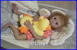 Custom Silicone Monkey Snowflake by Sherry Bowden Realistic