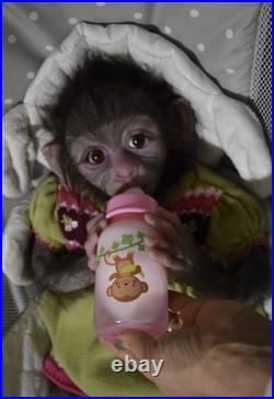 Custom Silicone Monkey Snowflake by Sherry Bowden Realistic