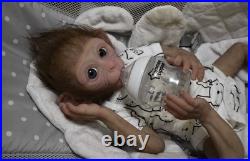 Custom Silicone Monkey Snowflake by Sherry Bowden Realistic