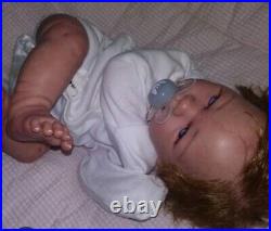 Custom berenguer reborn doll Preemie Baby Girl or boy realistic rooted hair