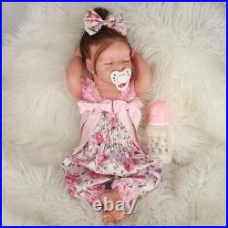 Cute 17 Reborn Baby Dolls Newborn Babies Doll Soft Vinyl Silicone Newborn Doll
