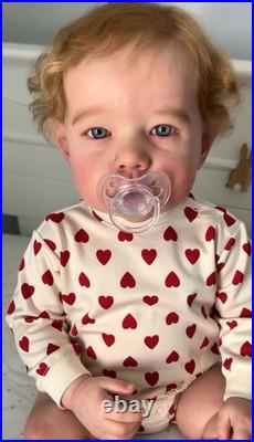 Cute Authentic Reborn 28 Liam By Bonnie Brown. COA