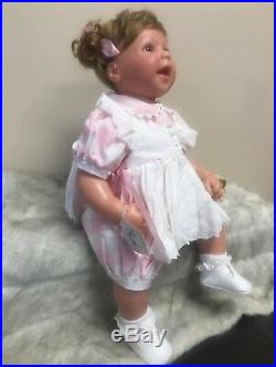 Cute NIB Lee Middleton Baby Doll All Smiles By Artist Reva Schick #641