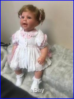 Cute NIB Lee Middleton Baby Doll All Smiles By Artist Reva Schick #641