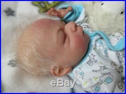 DARLING Reborn Baby BOY Doll ZHENYA by OLGA AUER LTD Edition 73/750