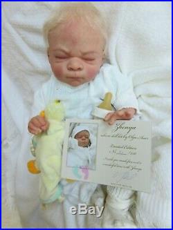 DARLING Reborn Baby BOY Doll ZHENYA by OLGA AUER LTD Edition 73/750