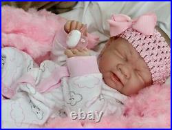 DREAMER BABY GIRL! Berenguer Life Like Reborn Preemie Pacifier Doll + Extras