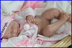 DREAMER BABY GIRL! Berenguer Life Like Reborn Preemie Pacifier Doll + Extras