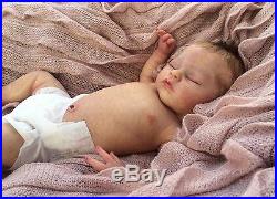 DREAM CATCHER CREATIONS Gorgeous BREATHING Lifelike Vinyl Reborn Baby Doll