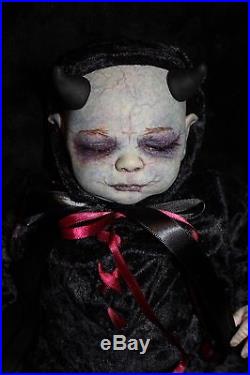 Demon Baby Reborn Doll Horror Elises Wicked Womb Nursery Horns Devil Asmodeus