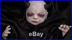 Demon Baby Reborn Doll Horror Elises Wicked Womb Nursery Horns Devil Asmodeus