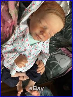 Denver Rose By Marita Winters With COA Realistic Reborn Baby Doll