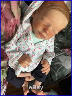 Denver Rose By Marita Winters With COA Realistic Reborn Baby Doll