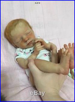 Denver Rose By Marita Winters With COA Realistic Reborn Baby Doll