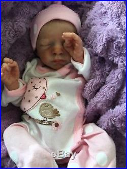 Denver Rose By Marita Winters With COA Realistic Reborn Baby Doll
