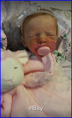 Denver Rose By Marita Winters With COA Realistic Reborn Baby Doll