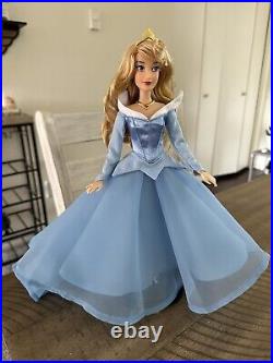 Disney Store Princess Aurora Classic Doll Sleeping Beauty Blue Dress Disney Store Princess Aurora Classic Doll Sleeping Beauty Blue Dress