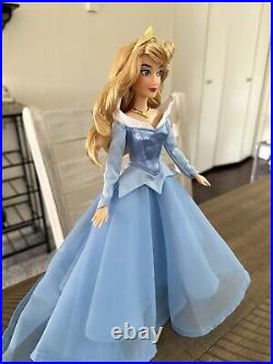 Disney Store Princess Aurora Classic Doll Sleeping Beauty Blue Dress Disney Store Princess Aurora Classic Doll Sleeping Beauty Blue Dress