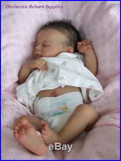 Distinctive Reborns NEWBORN Baby Girl Doll. Americus Sculpt By Laura Eagles