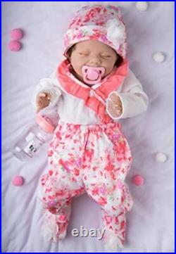 Dollbie Reborn Baby Doll 22 inch Lifelike Newborn Realistic Big Soft Vinyl Ba