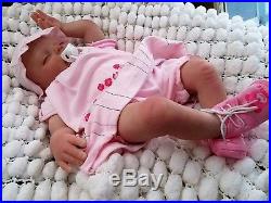 Donna Rubert 7lbs Reborn Baby Toddler Doll & Ragdoll Soft Silicone Sunbeambabies