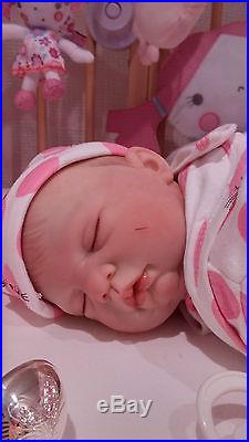 Donna Rubert Soft Silicone Vinyl Reborn Baby Girl Doll Newborn Sunbeambabies